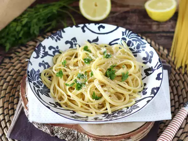 Rezept Pasta al limone – zitronenpasta (ihr neues lieblingsgericht!)