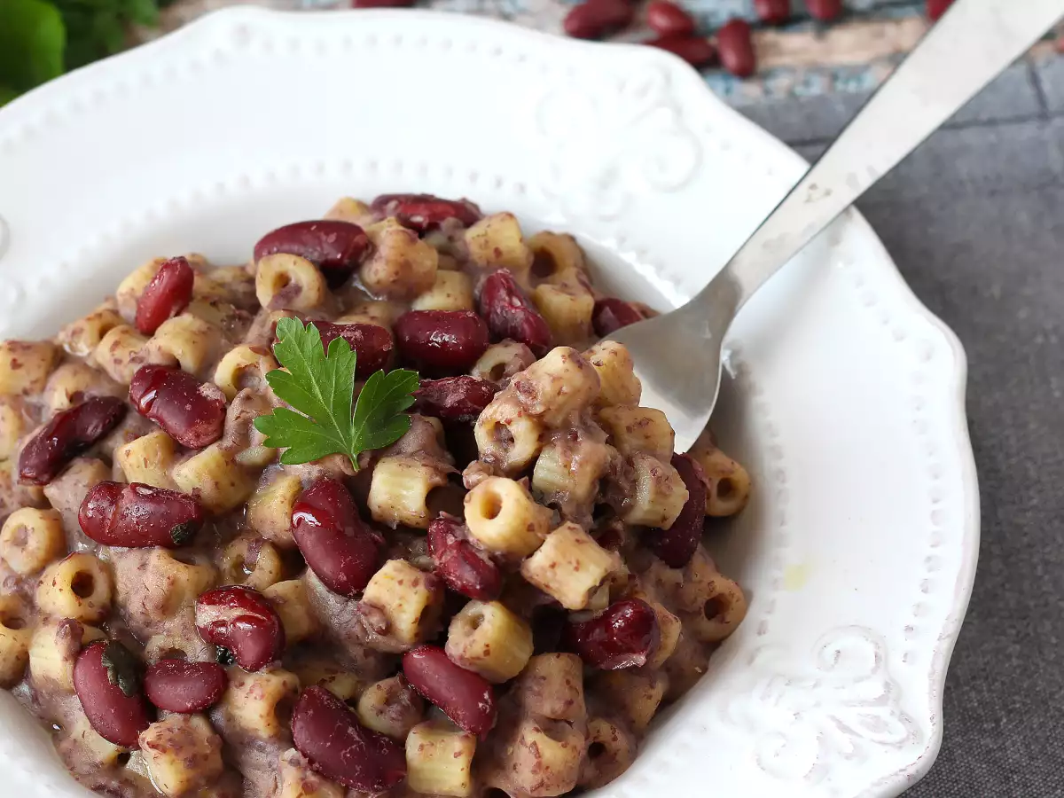 Pasta e fagioli alla veneta: Großmutters cremiges und leckeres Rezept - foto 2