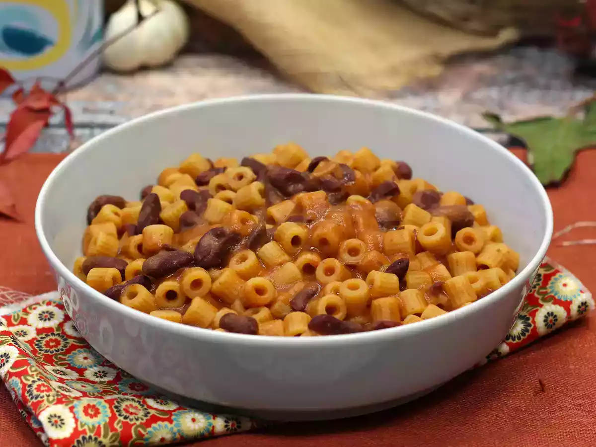 Pasta e fagioli, das schnelle und cremige Rezept