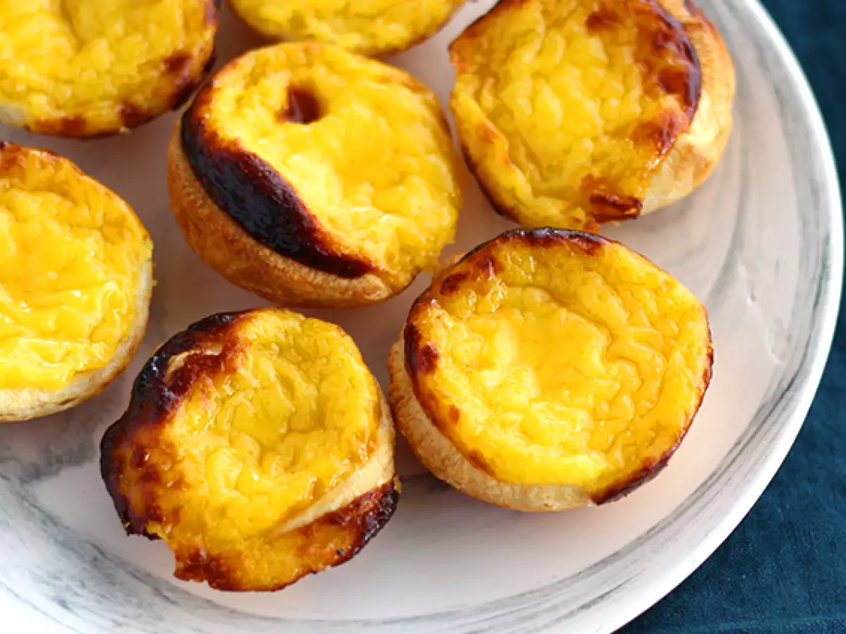 Pasteis de Nata (kleine portugiesische Puddings) - foto 2