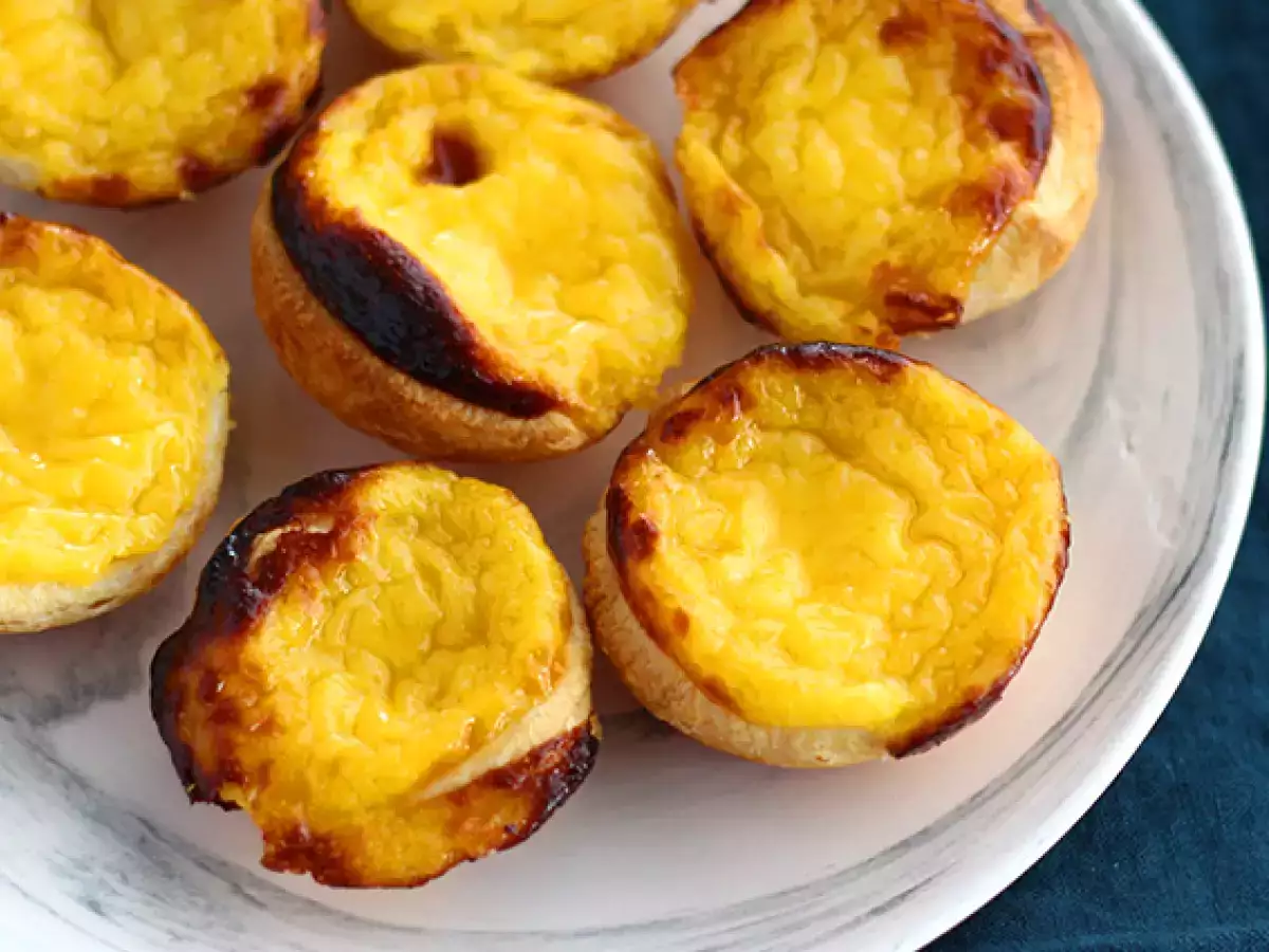 Pastéis de Nata (portugiesische Puddingtörtchen) - foto 2