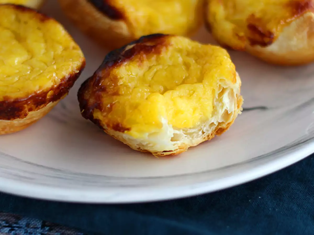 Pastéis de Nata (portugiesische Puddingtörtchen) - foto 4