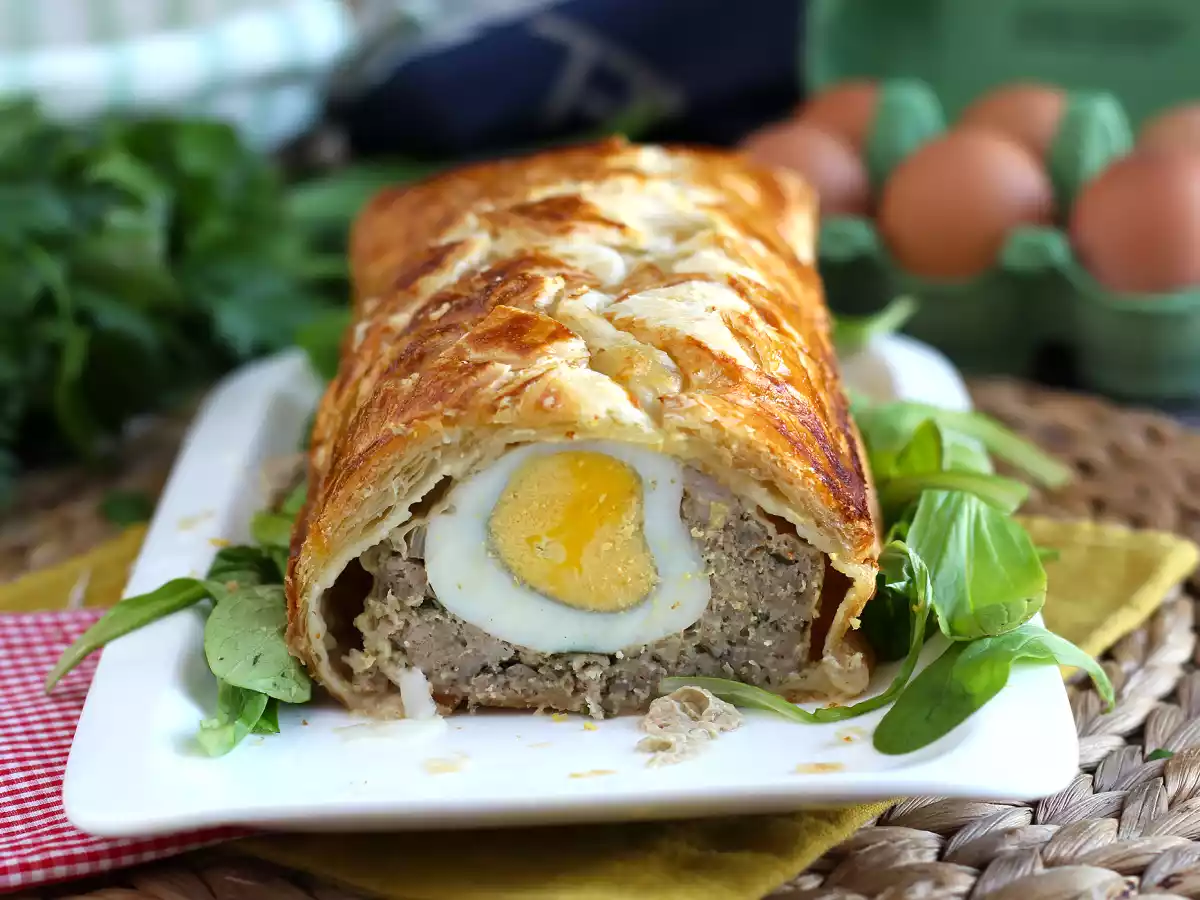 Pastete Berrichon, die super leckere Osterpastete für ein traditionelles Essen! - foto 3