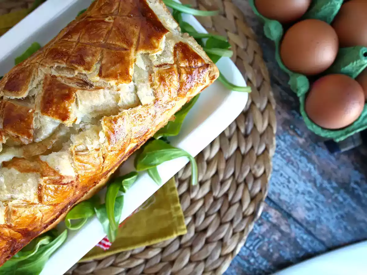 Pastete Berrichon, die super leckere Osterpastete für ein traditionelles Essen! - foto 4