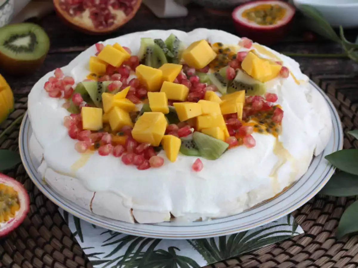 Pavlova mit exotischen Früchten leicht gemacht - foto 3