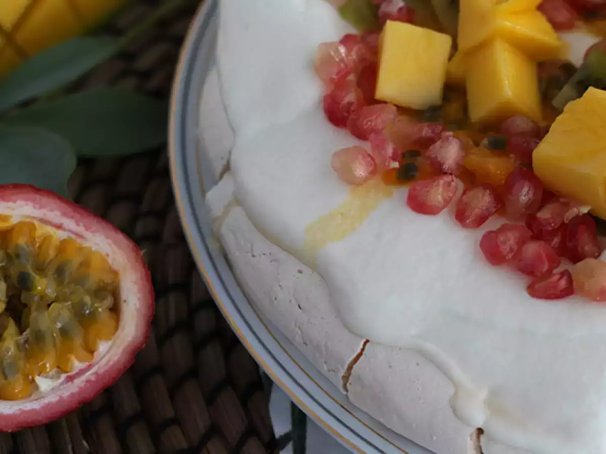 Pavlova mit exotischen Früchten leicht gemacht - foto 5