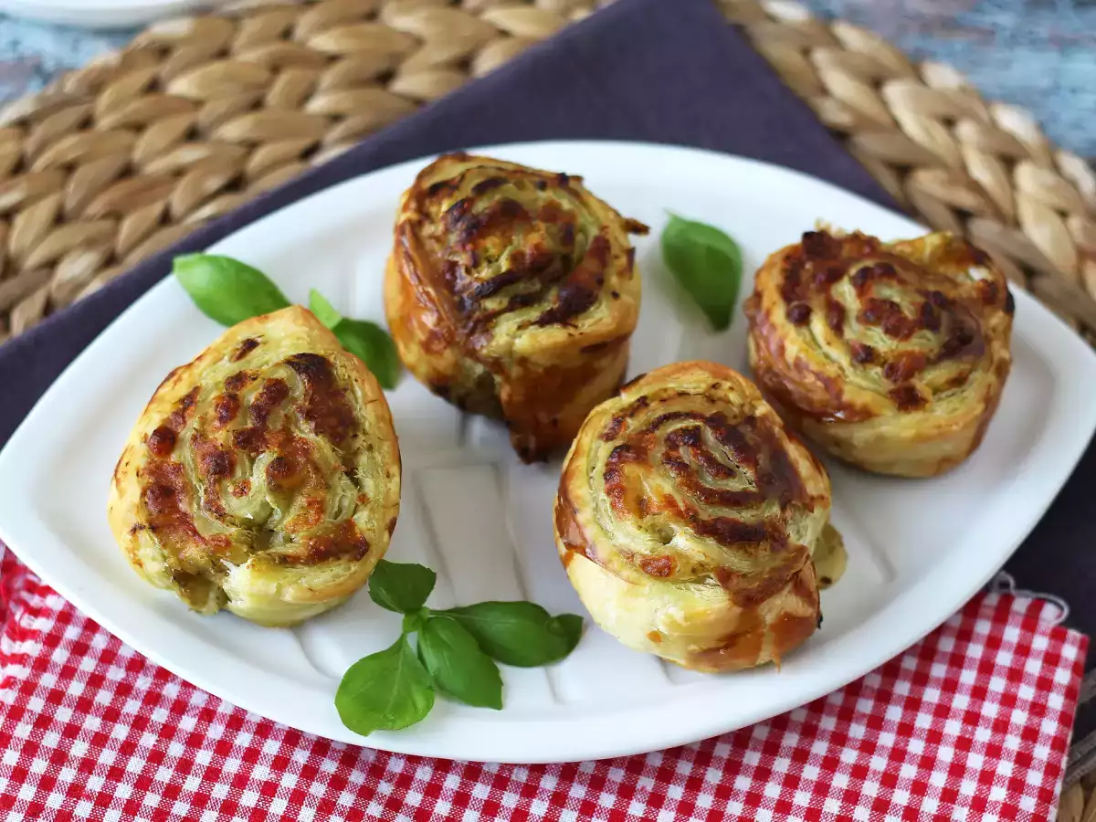 Pesto-Mozzarella-Blätterteig aus dem Airfryer – in 15 Minuten fertig! - foto 2