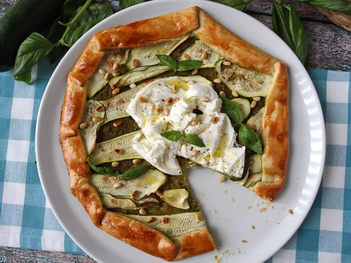 Pesto-Zucchini-Tarte: Das einfache Rezept, das nach Sommer duftet! - foto 2