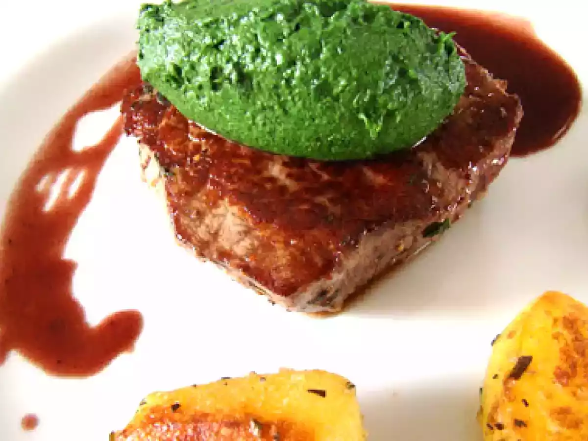 Petersilienpüree - Chlorophyll pur