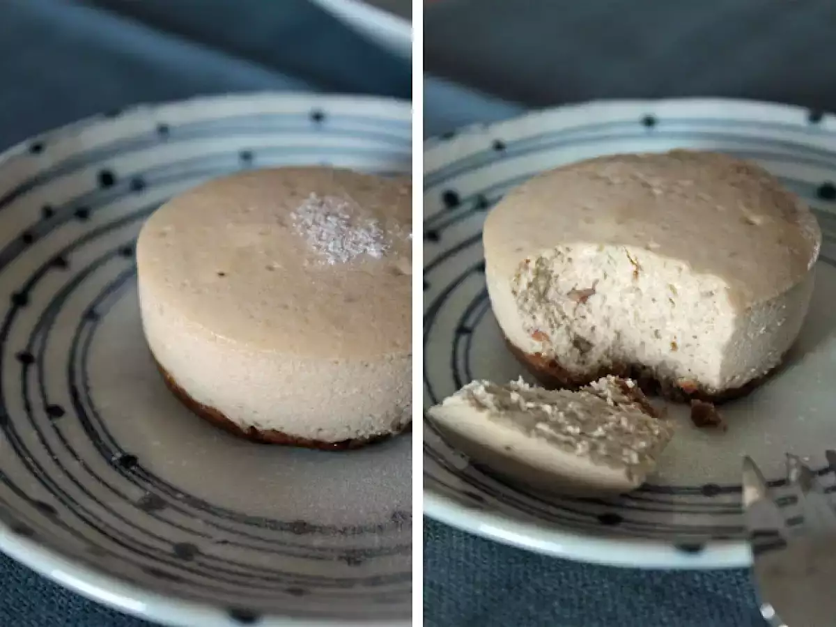 Petits cheesecakes à la crème de marrons