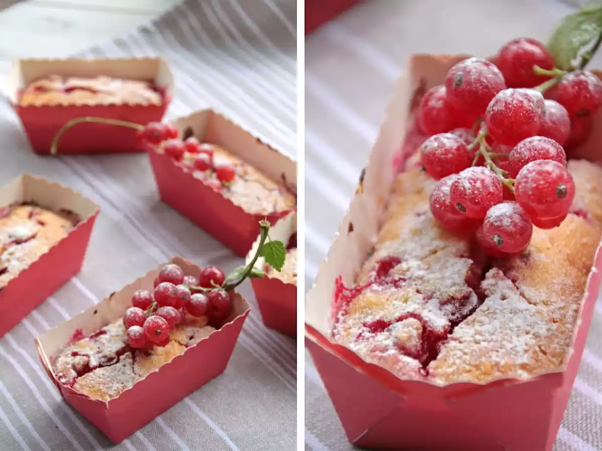 Petits gâteaux aux groseilles