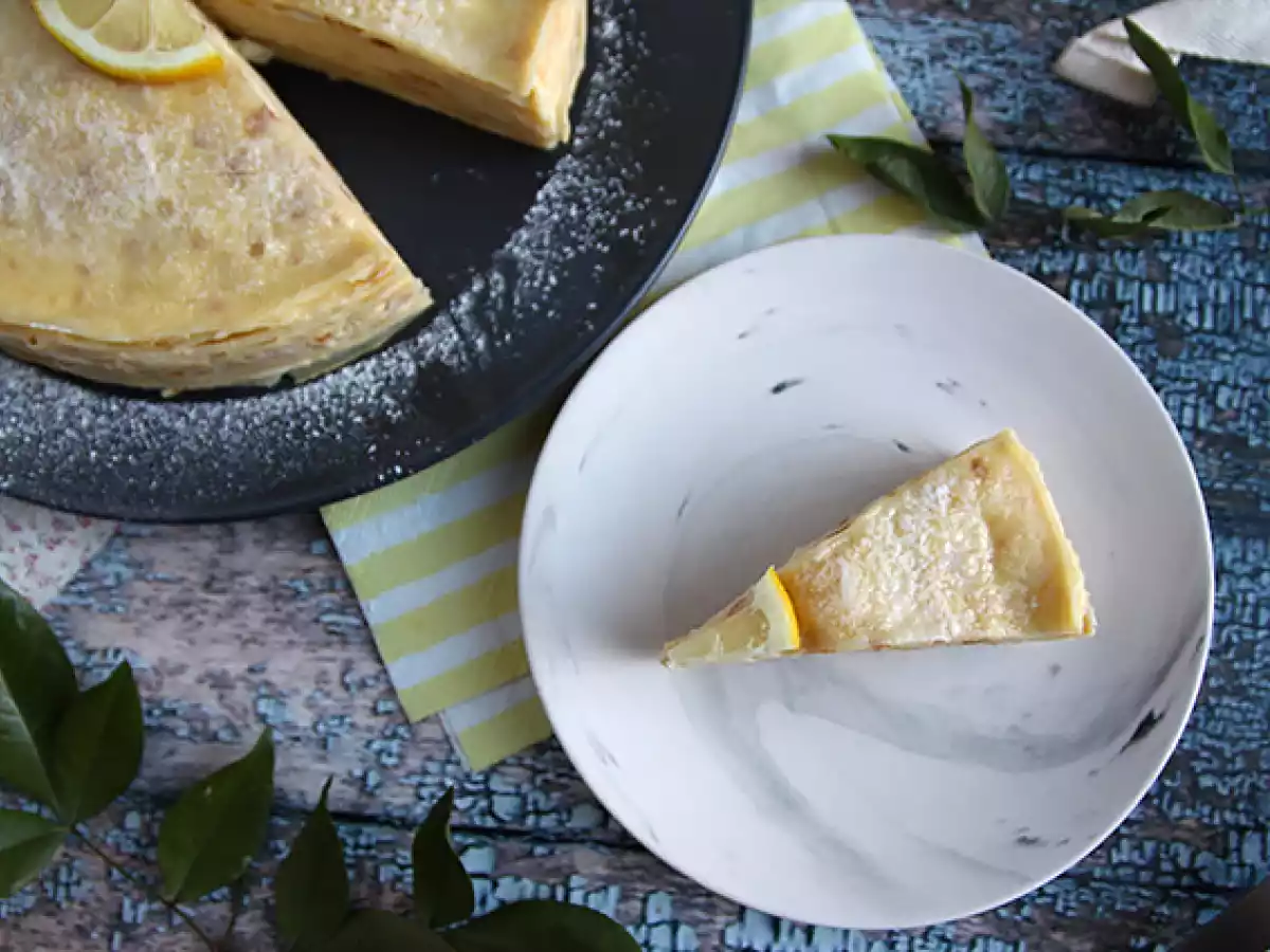 Pfannkuchen mit Zitrone - foto 5