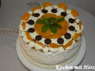 Pfirsich-Topfen-Torte
