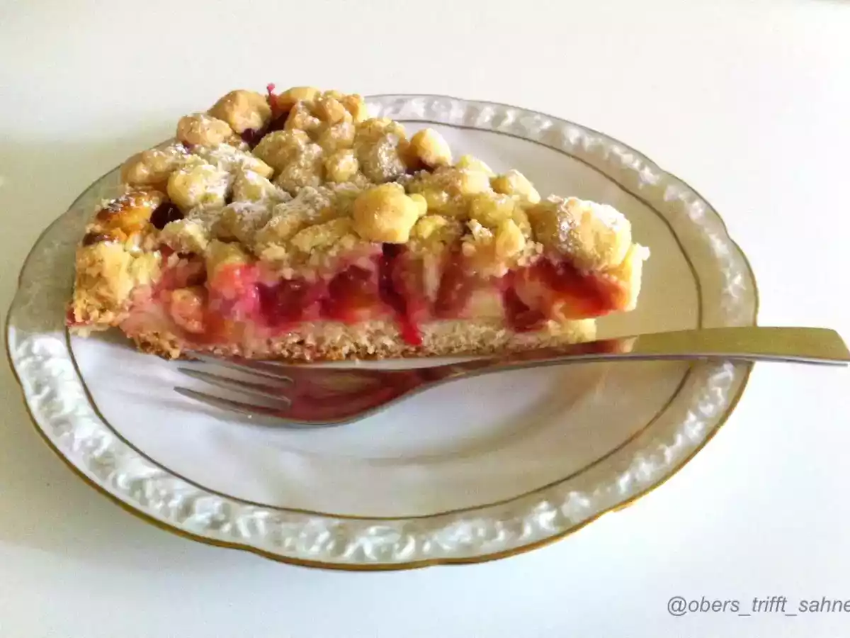 Pflaumenkuchen mit Zimt-Streusel