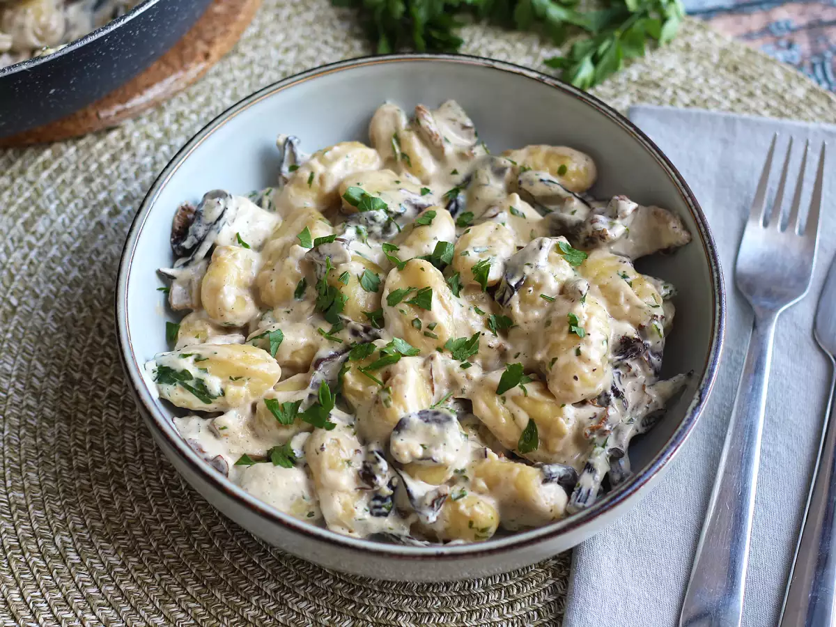 Pilz-Gnocchi: einfaches und leckeres Rezept mit Sahne - foto 4