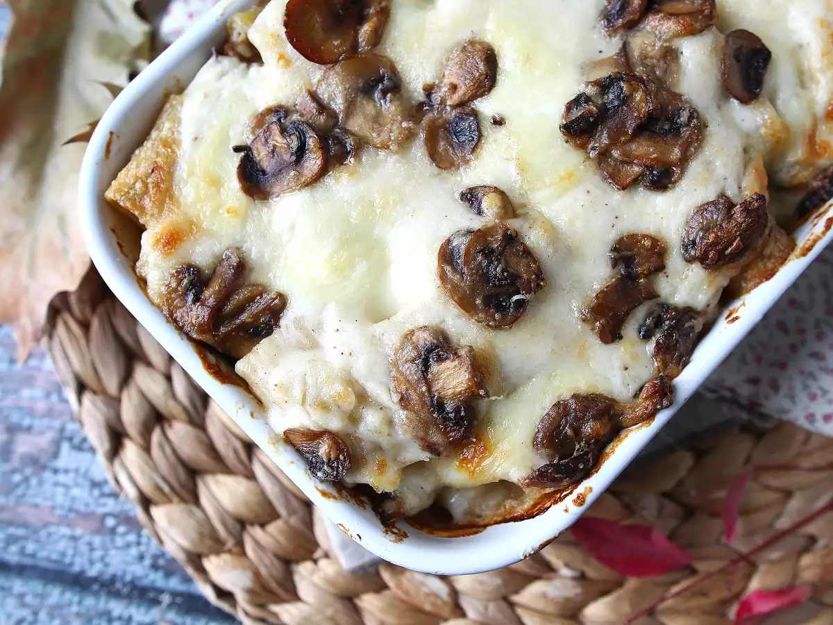 Pilz-Nudelauflauf: das cremige, wunderbar käsige Rezept für den Herbst - foto 4