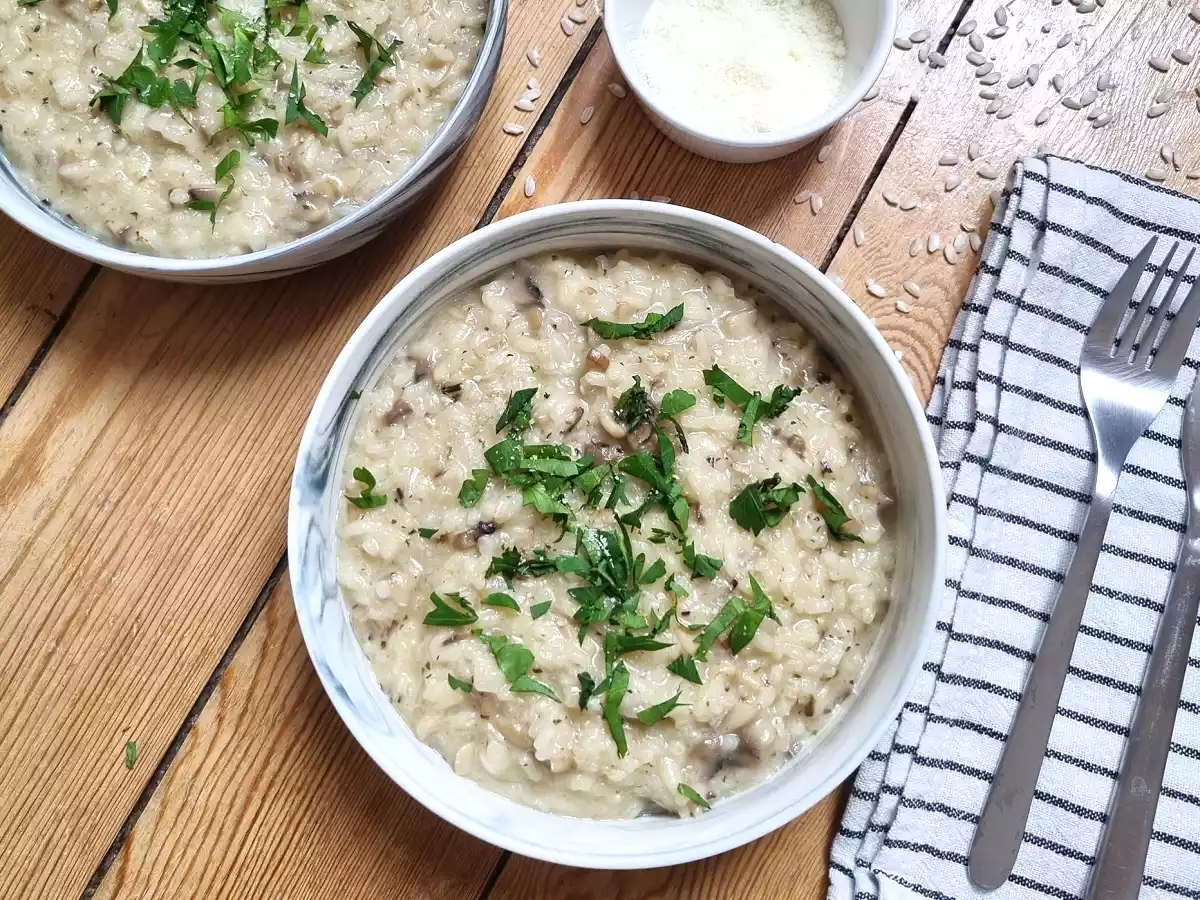 Pilzrisotto mit Thermomix - foto 3