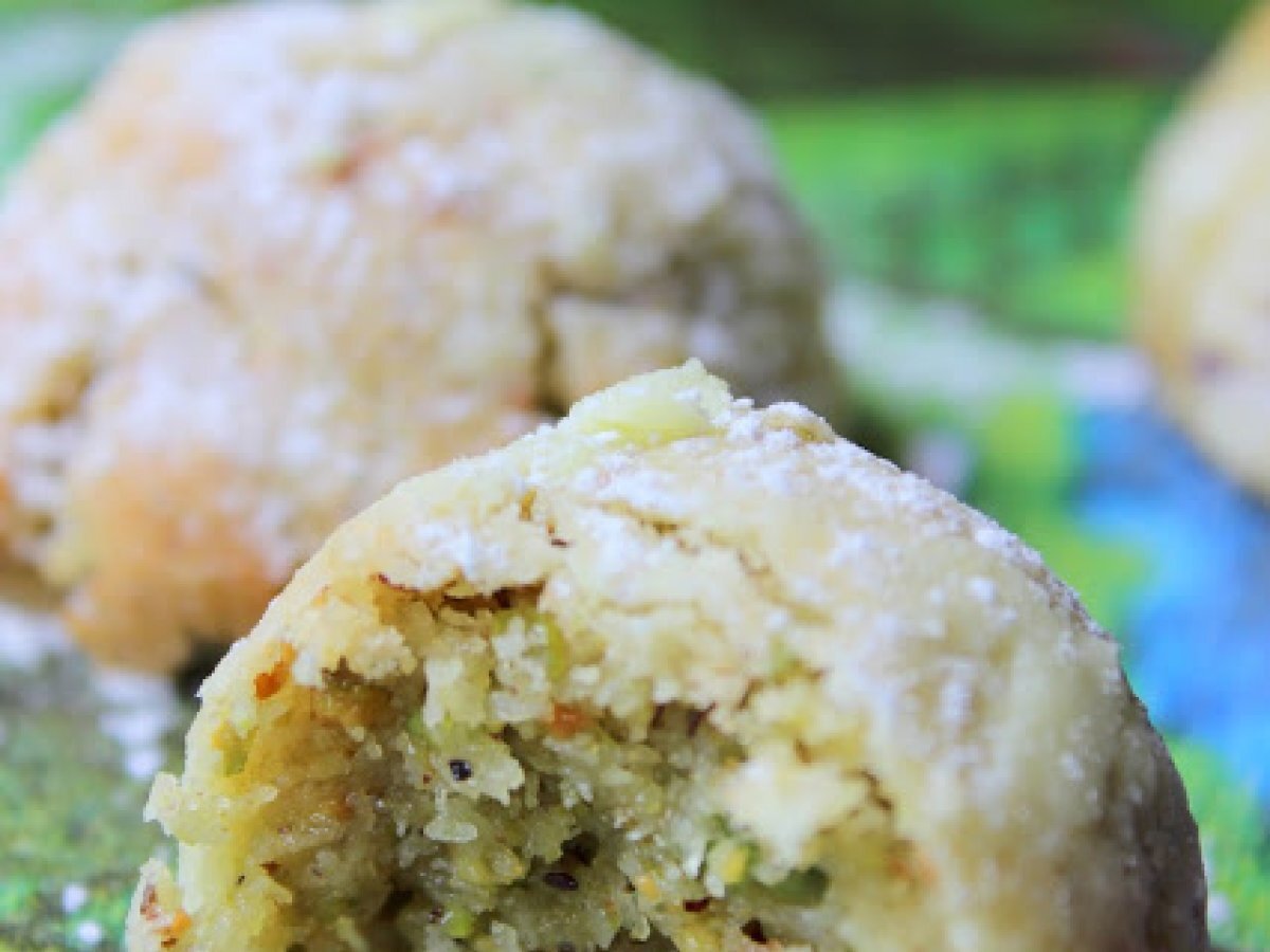 Pistazien Plätzchen (Ohne Mehl)