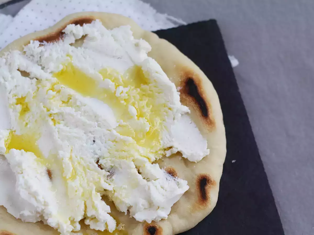 Pita-Brot aus der Pfanne - foto 4