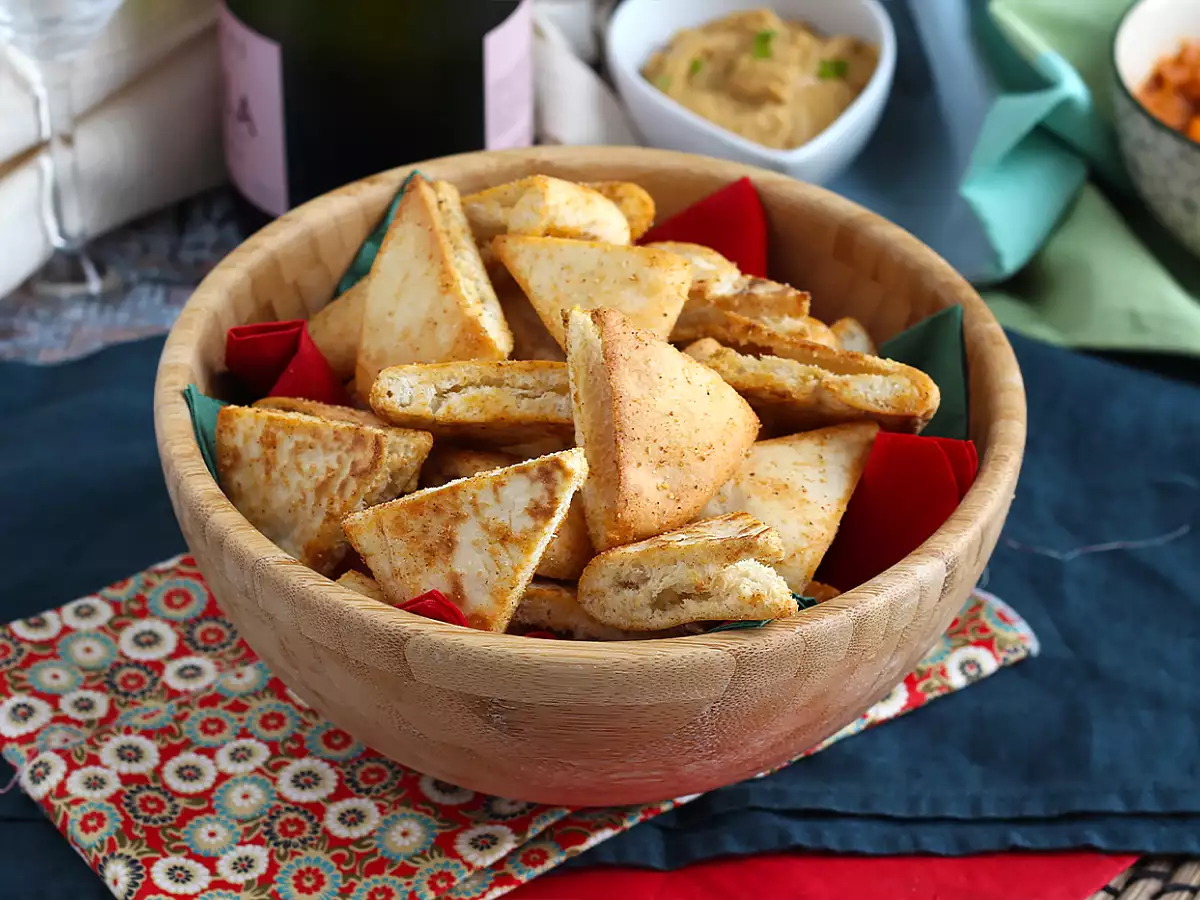 Pita-Brotchips – Express-Rezept - foto 2