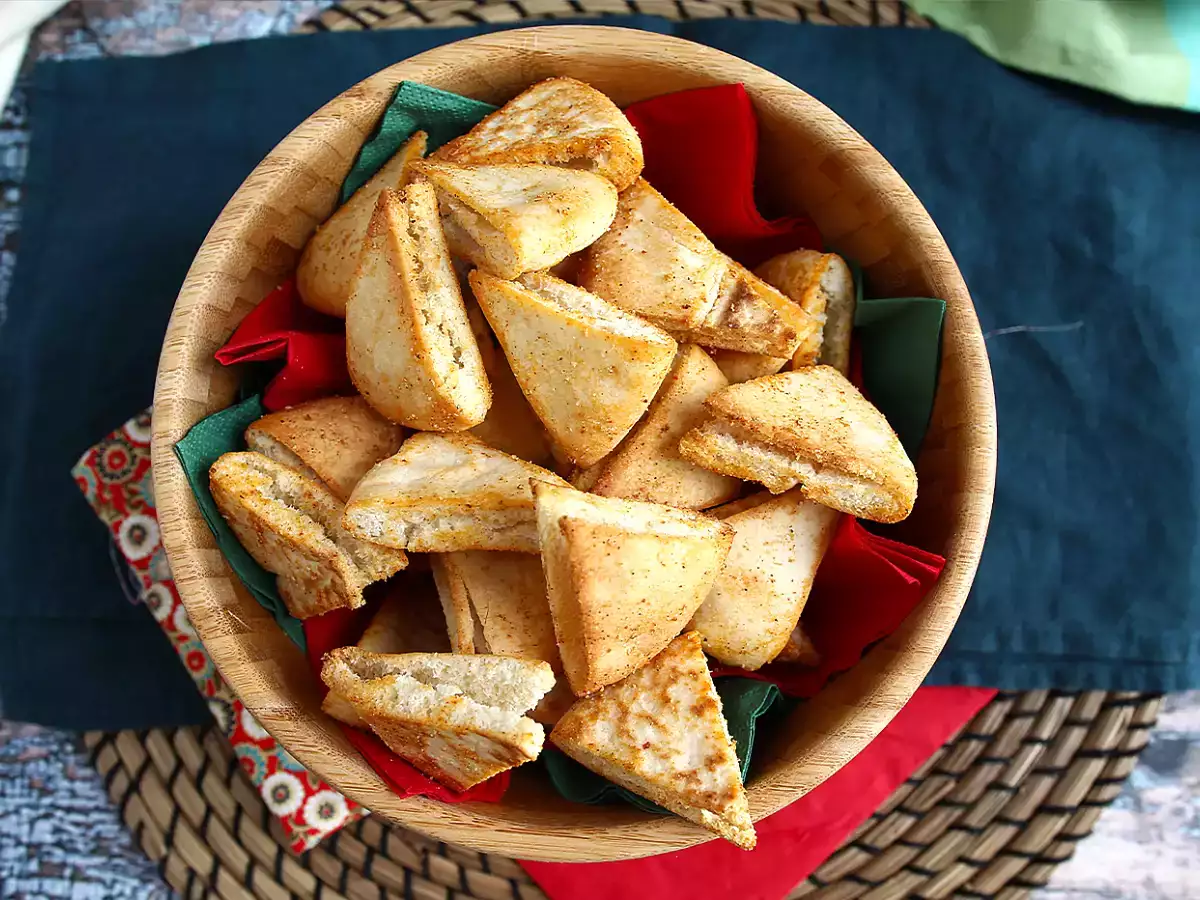Pita-Brotchips – Express-Rezept - foto 4