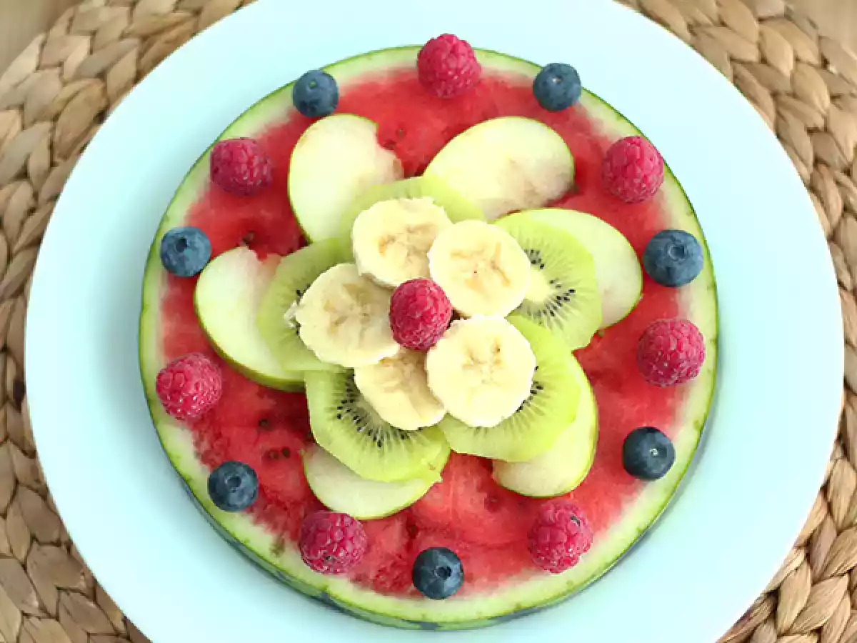 Pizza aus Wassermelone - foto 2