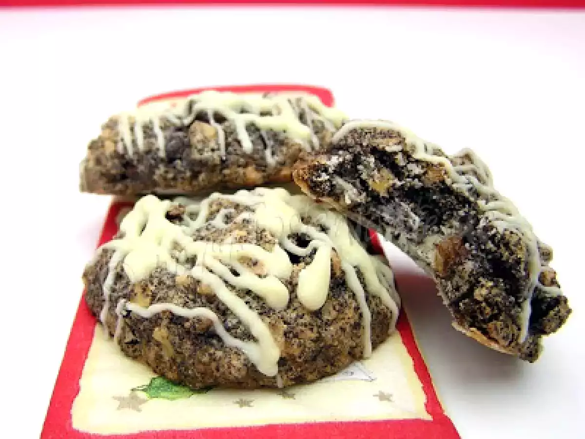 Plätzchen backen IV - Mohnmakronen