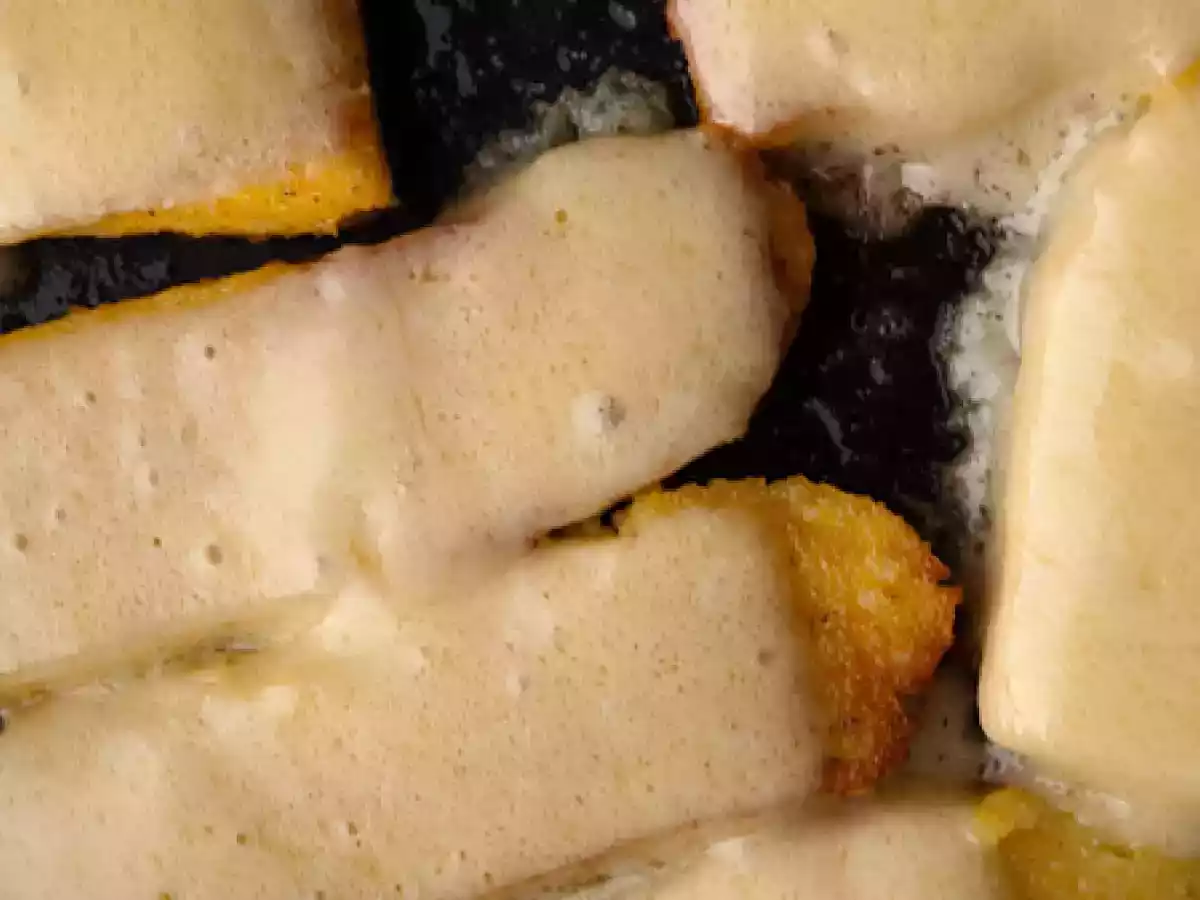 Polenta mit Käse überbacken