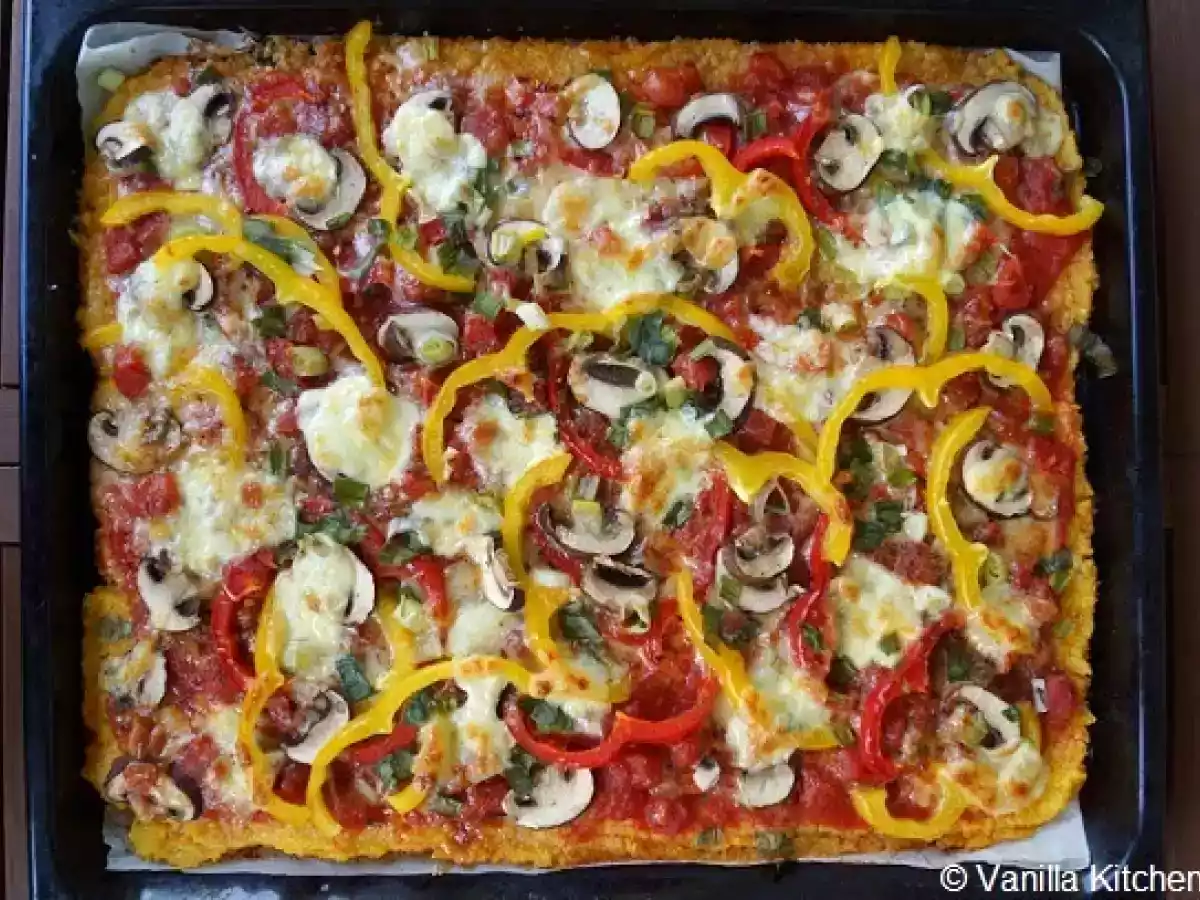 Polenta-Pizza