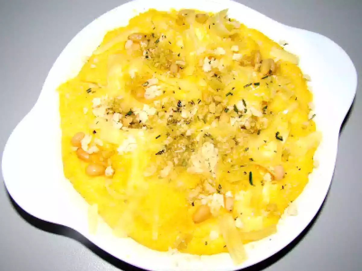 Polentaauflauf mit Comté und Zedernnüssen - foto 2