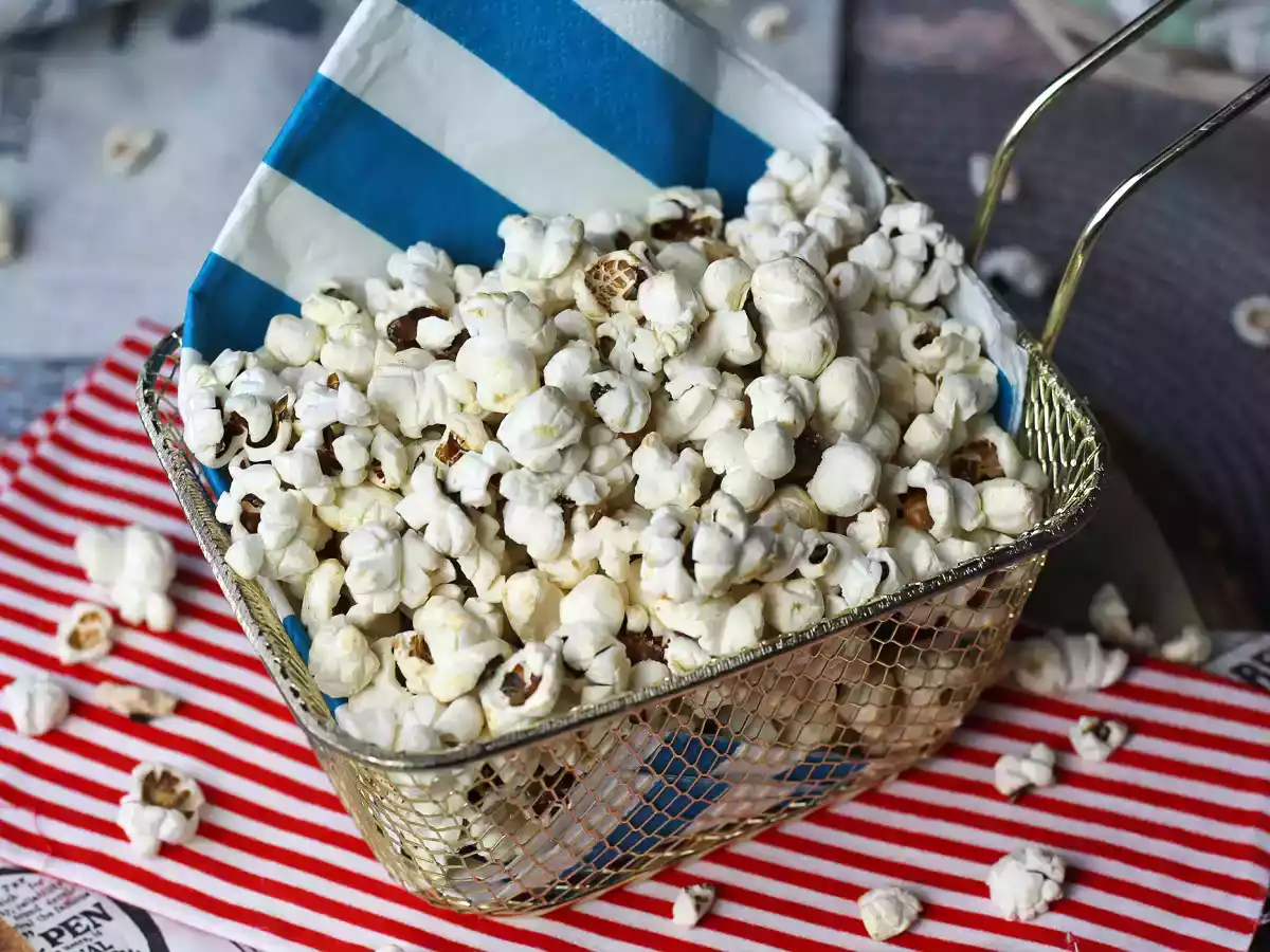 Popcorn aus dem Air Fryer ist möglich!