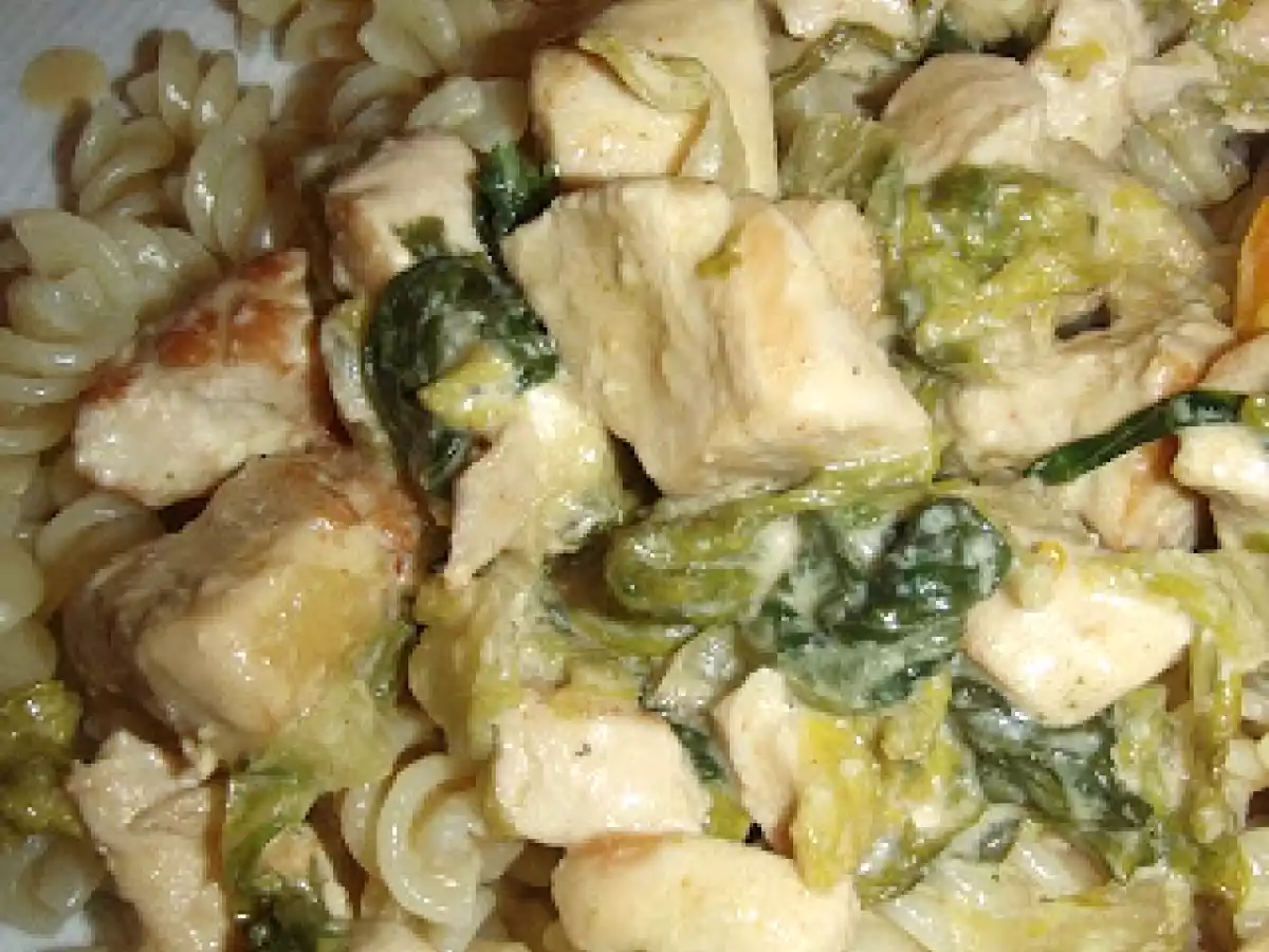 Poulet mit Lattich oder Bio Bouquet zum testen