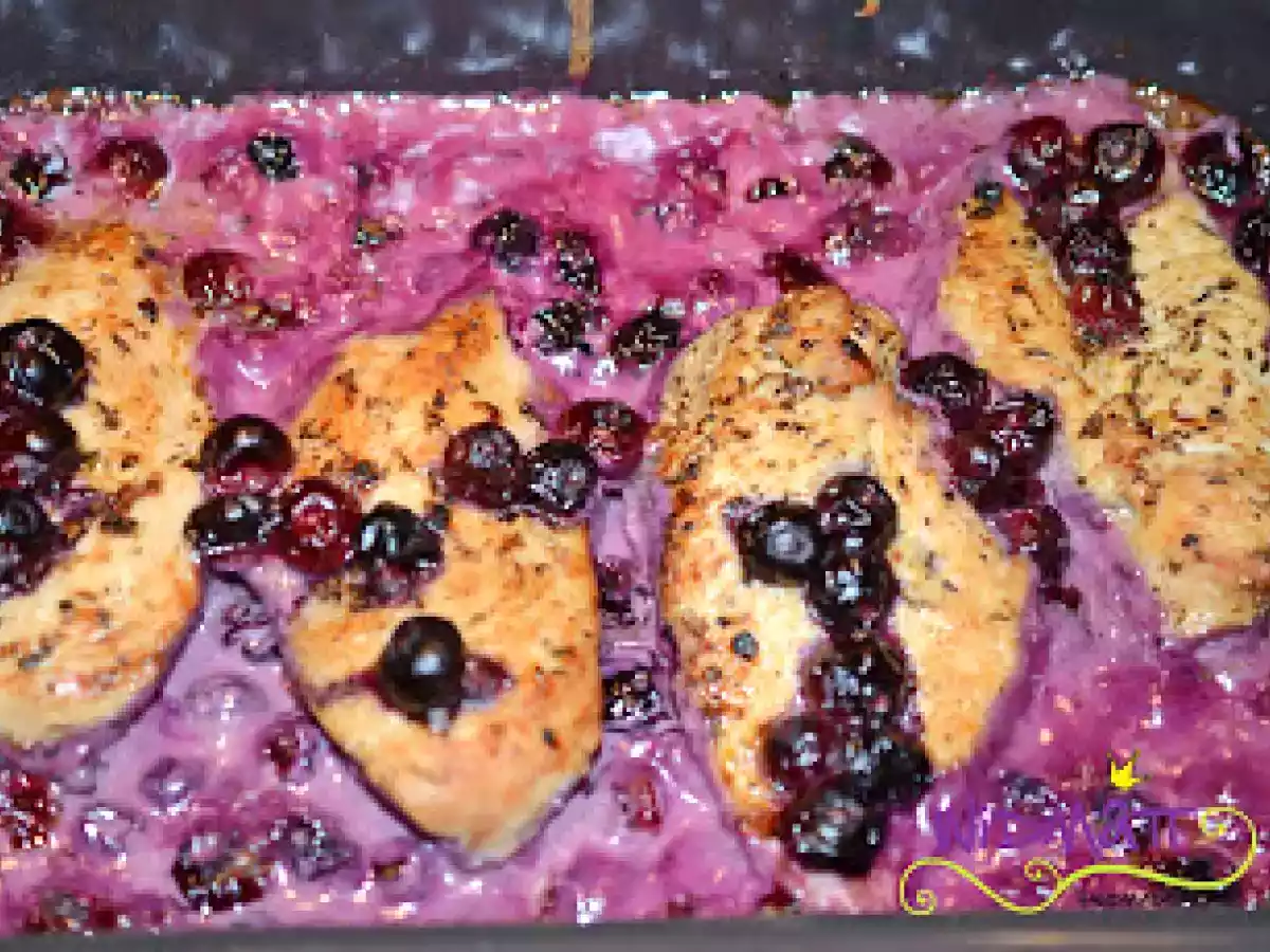 Pouletbrust an Heidelbeersauce