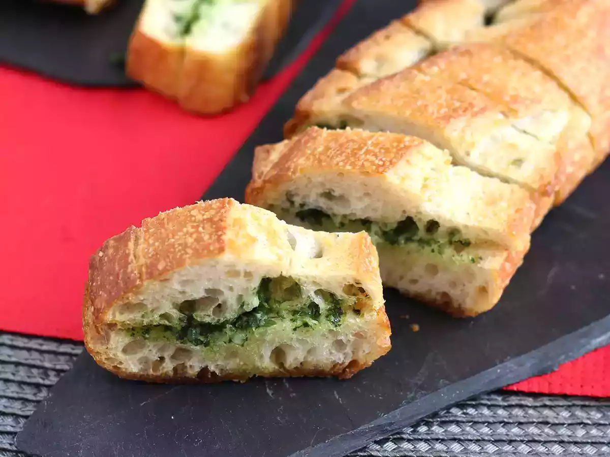 Prefou mit Knoblauch und Petersilie