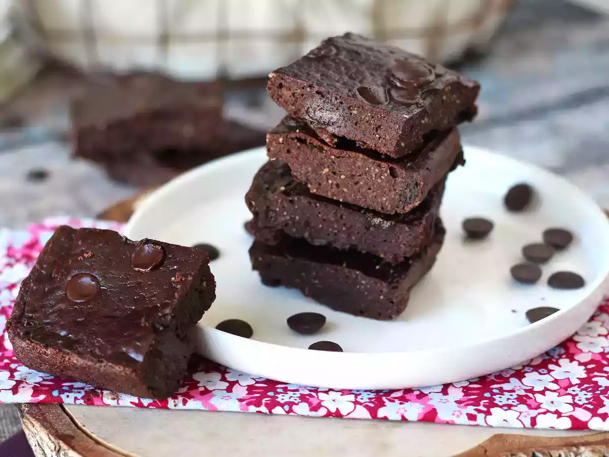 Protein-Brownie mit Whey, natürlich glutenfrei - foto 4