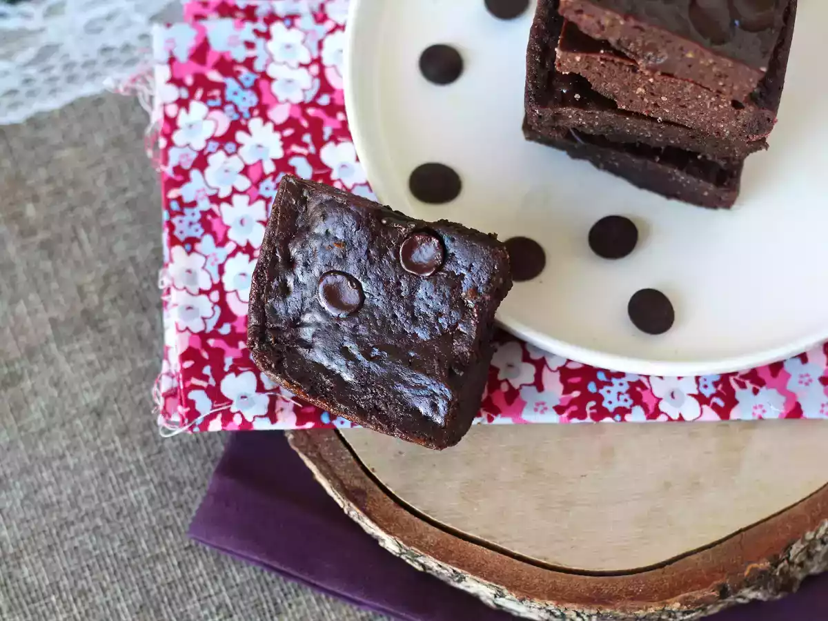 Protein-Brownie mit Whey, natürlich glutenfrei - foto 5