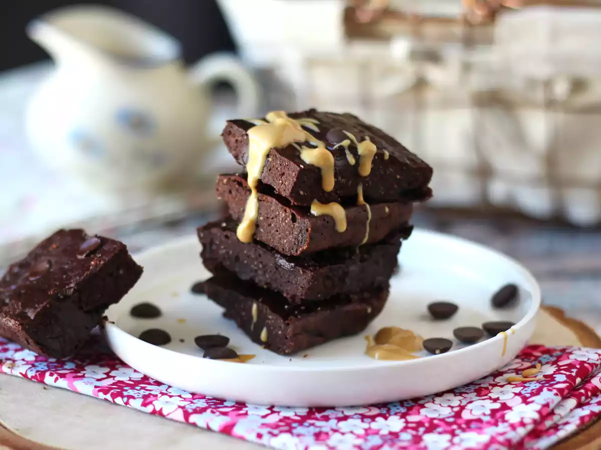 Protein-Brownie mit Whey, natürlich glutenfrei - foto 6