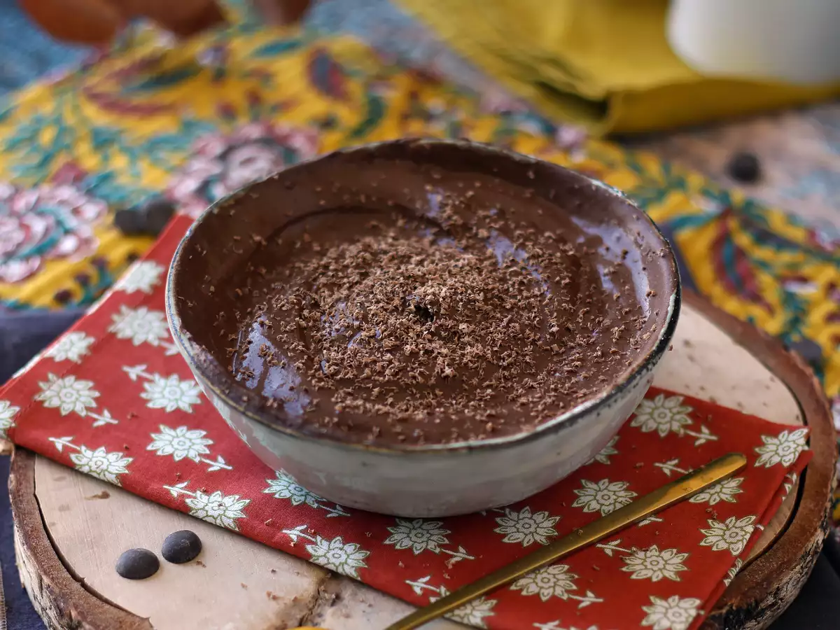 Protein-Schokoladenmousse mit Whey - foto 2
