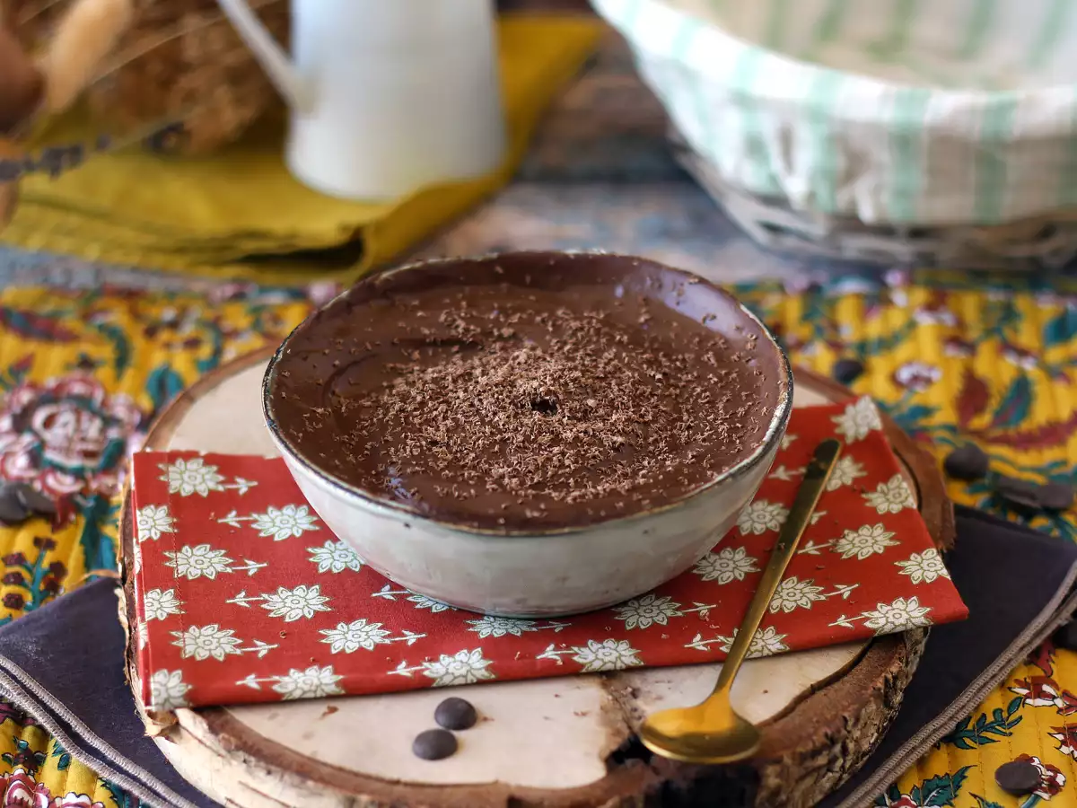 Protein-Schokoladenmousse mit Whey - foto 6