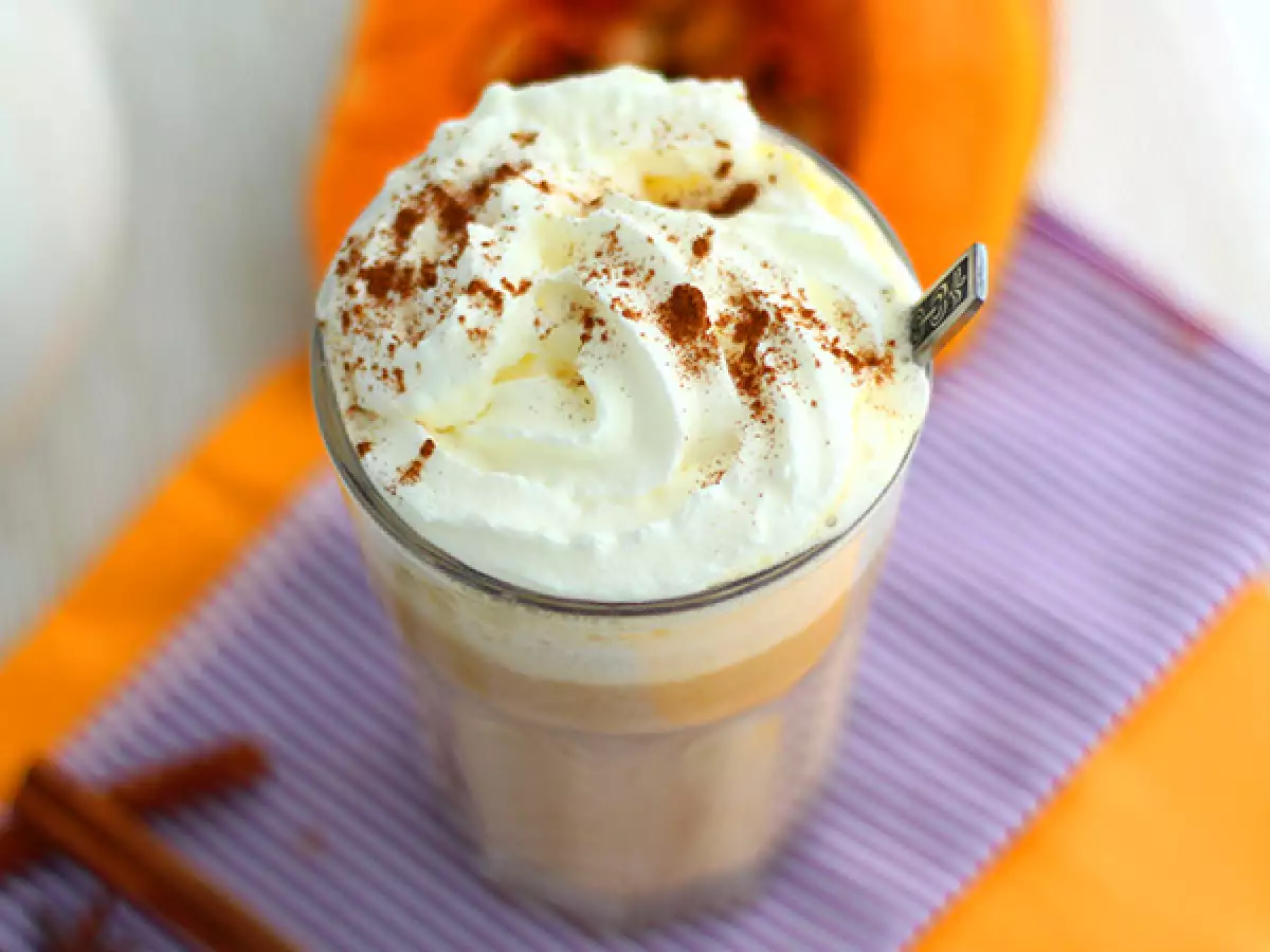 Pumpkin Spice Latte – Kürbis-Latte mit Gewürzen - foto 2