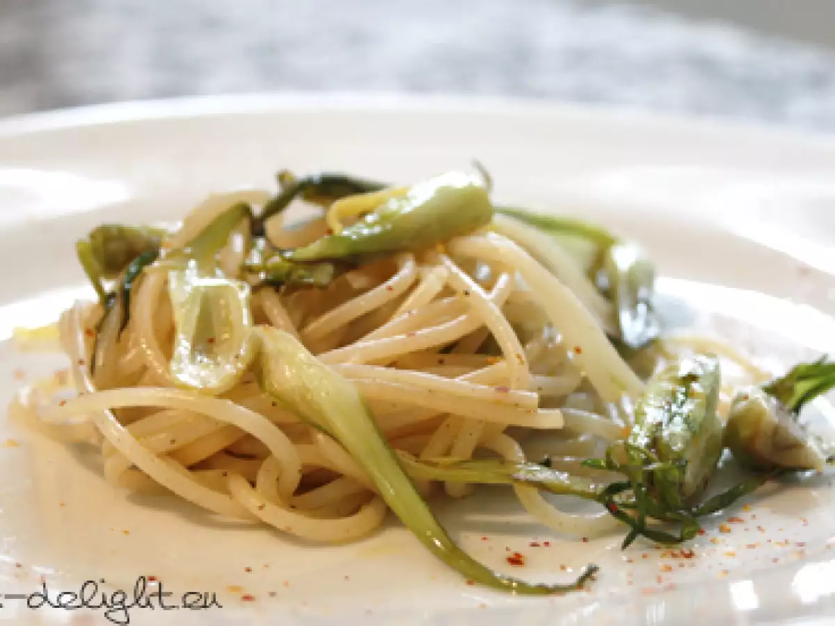 Puntarelle Vanille Spaghetti