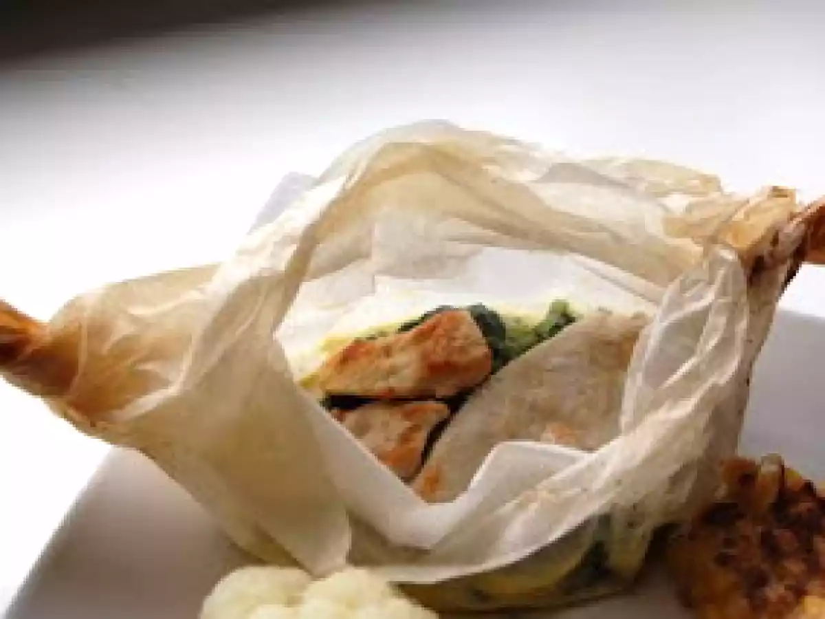 Putenbrust auf Spinatbett - foto 2