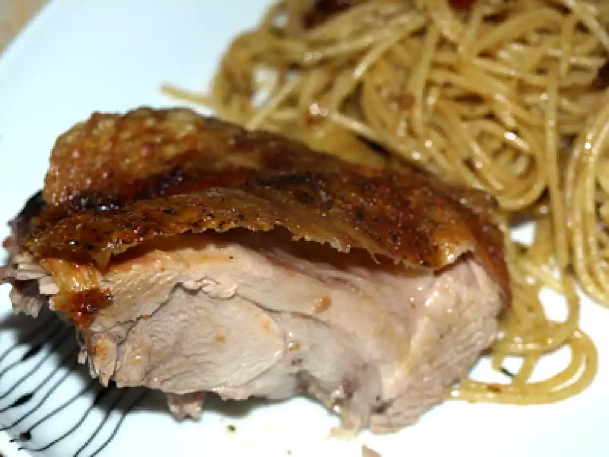 Putenoberkeule im Römertopf