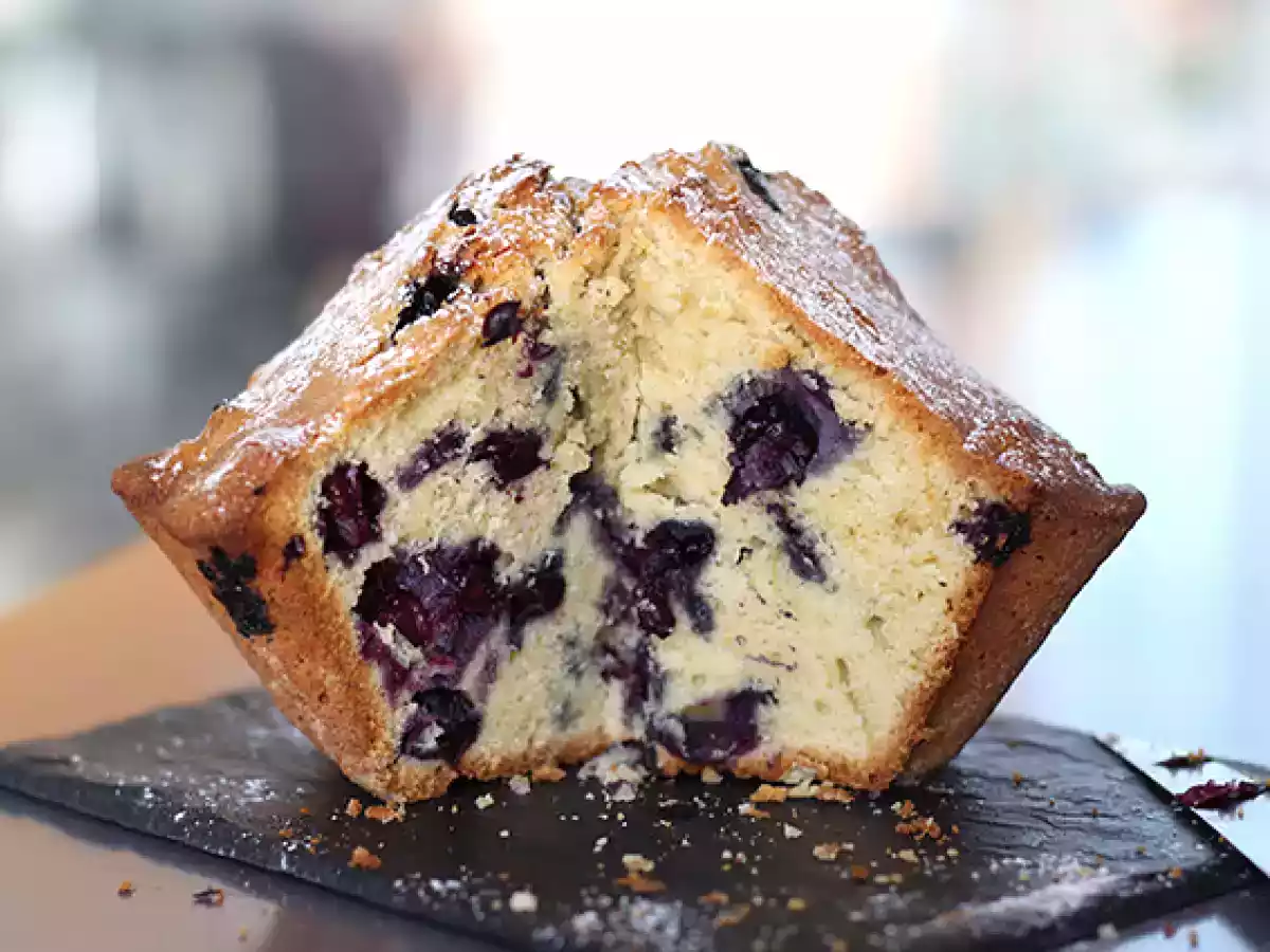 Pyrenäentorte mit Heidelbeeren - foto 2