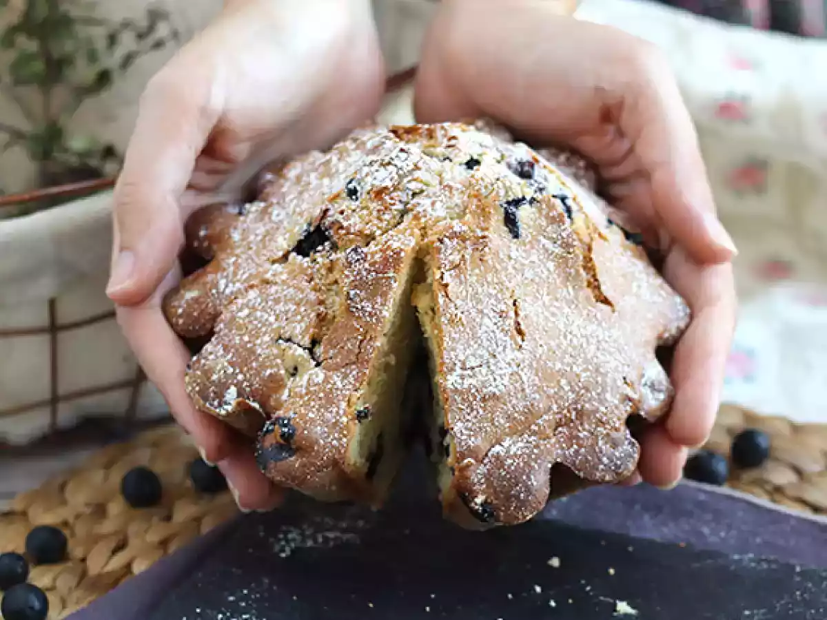 Pyrenäentorte mit Heidelbeeren - foto 3