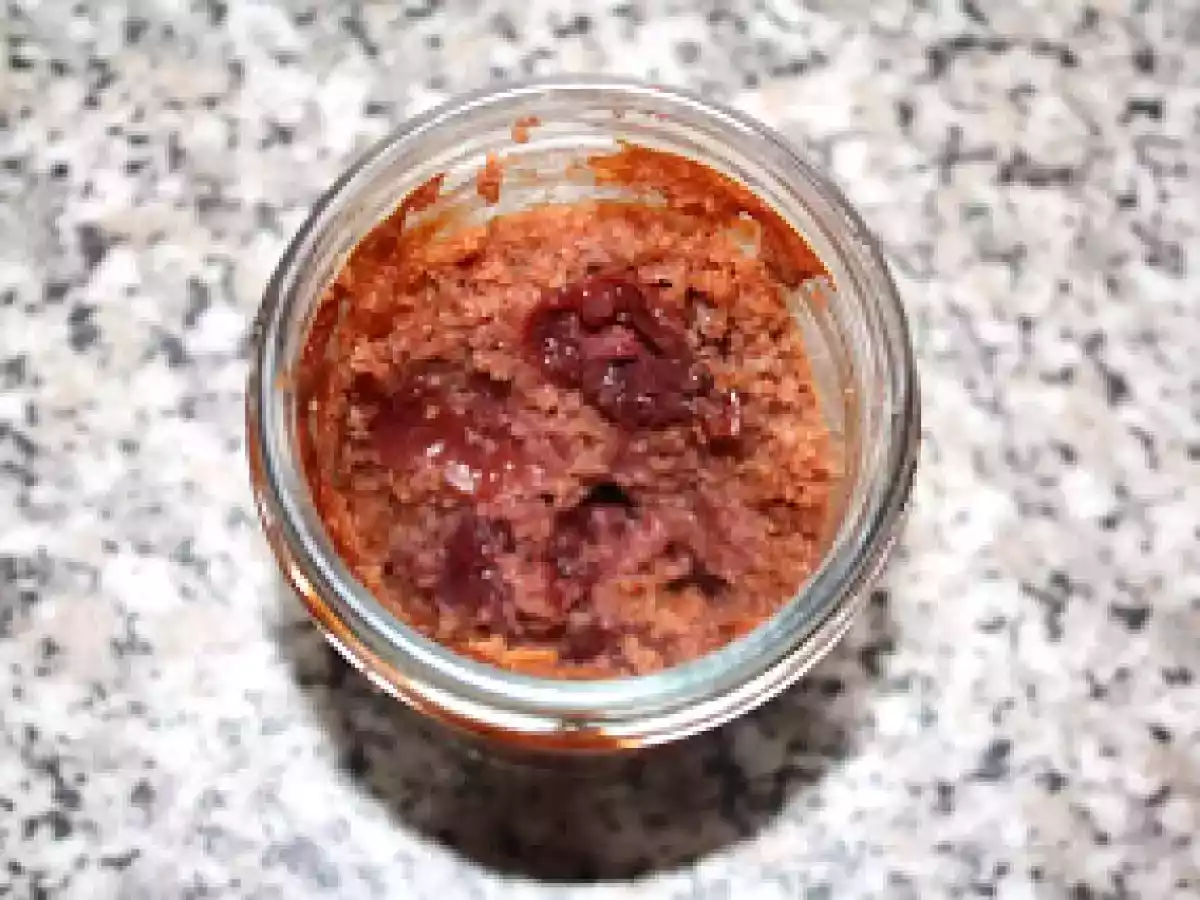 Quarkauflauf im Glas