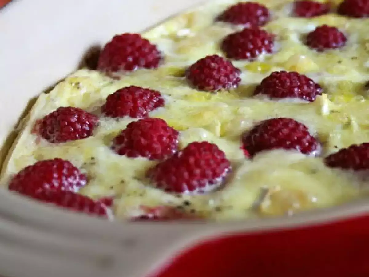 Quiche con brie e lamponi - foto 2