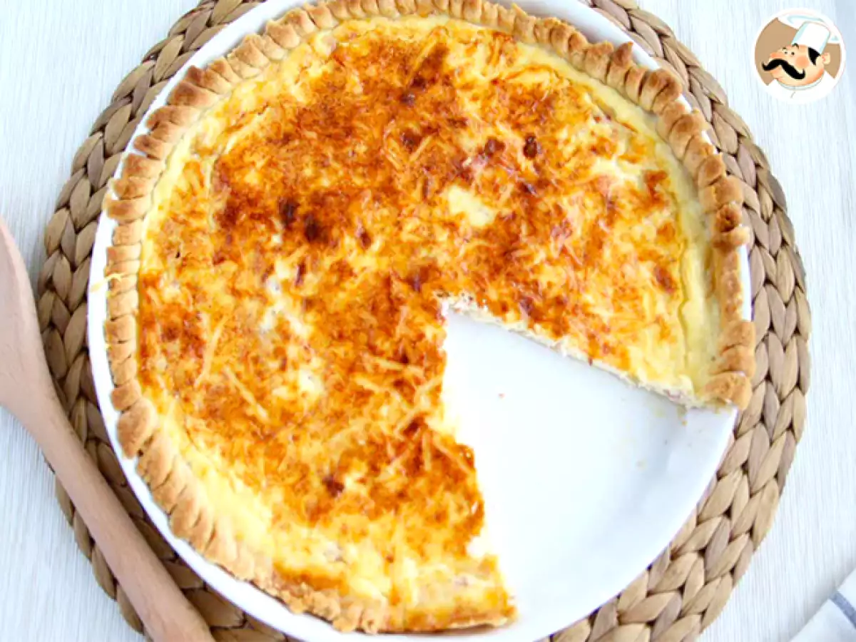 Quiche mit Speckwürfeln - foto 2