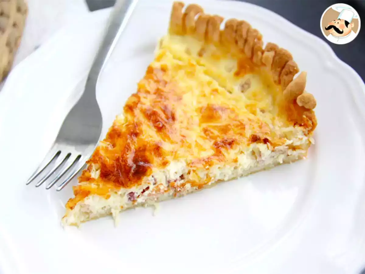 Quiche mit Speckwürfeln - foto 3