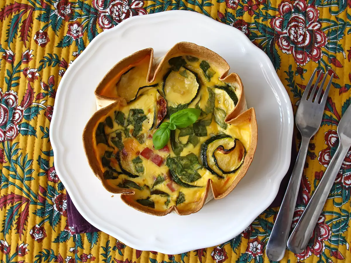 Quiche ohne Boden mit Tortilla? Das geht! Ein leichtes Rezept - foto 5